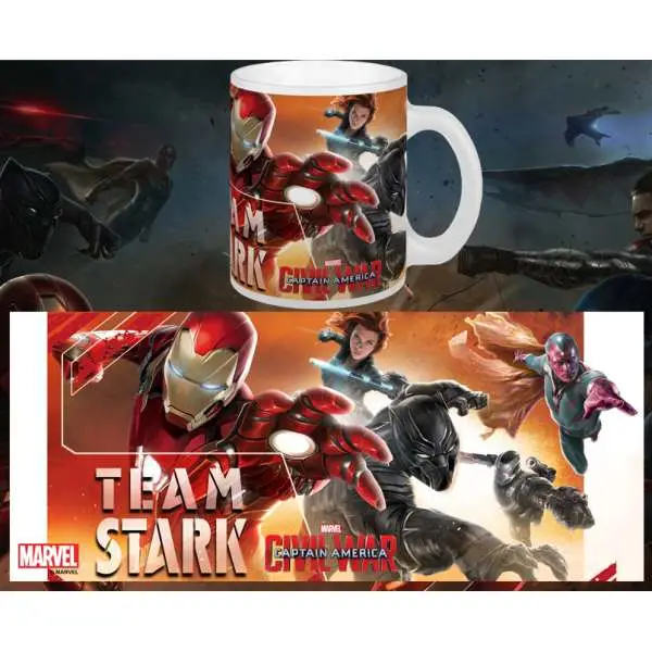 Mug captain america cw team stark
